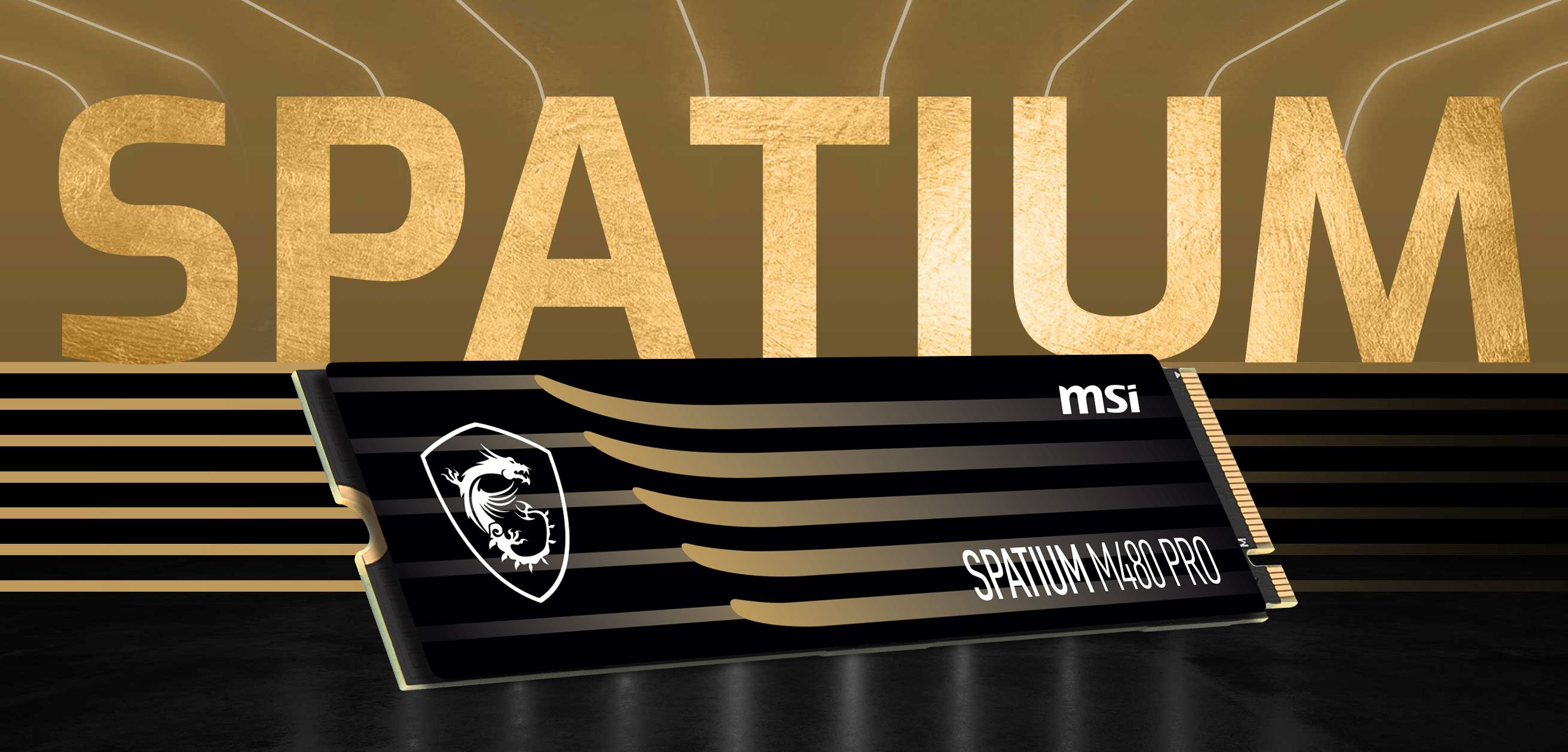 MSI SSD SPATIUM M480 PRO PCIe 4.0 NVMe M.2 2TB Internal